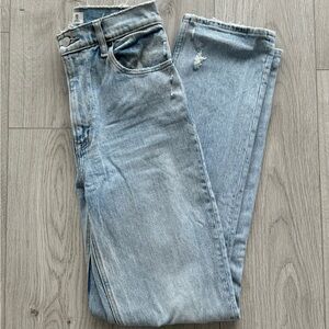 Abercrombie 90s straight ultra high waist